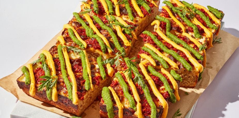 Treber-Focaccia nach Detroiter Art –  