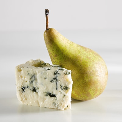 BIRNE UND BLAUSCHIMMELKÄSE BIRNE UND BLAUSCHIMMELKÄSE