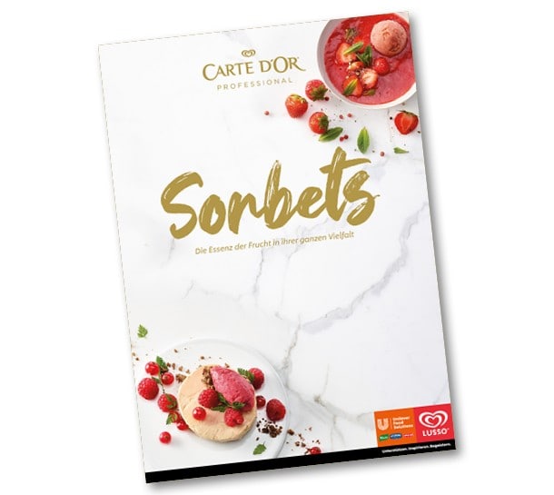 Die Carte D’Or Sorbetbroschüre Die Carte D’Or Sorbetbroschüre