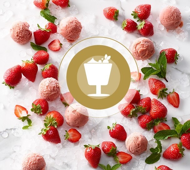Sorbets als Zwischengang Sorbets als Zwischengang