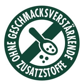 Produkte ohne geschmacksverstärkende Zusatzstoffe