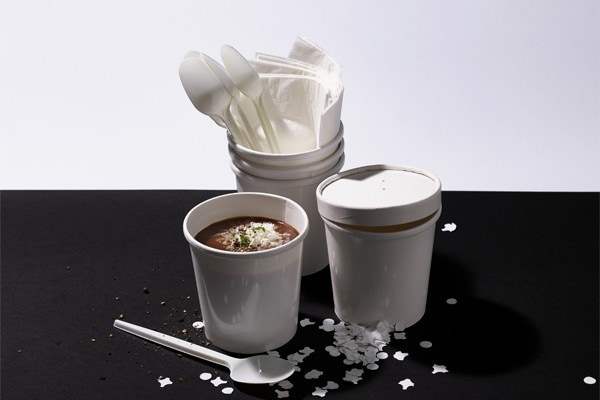 Basler Mehlsuppe mit Reibkäse