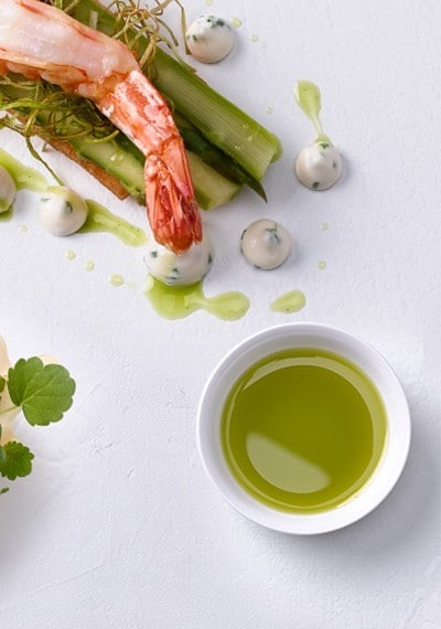 Crevetten-Spargel-Toast mit Schnittlauchmayonnaise Crevetten-Spargel-Toast mit Schnittlauchmayonnaise