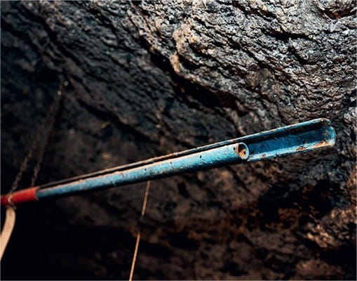 Inneres Rohr für Frischwasser