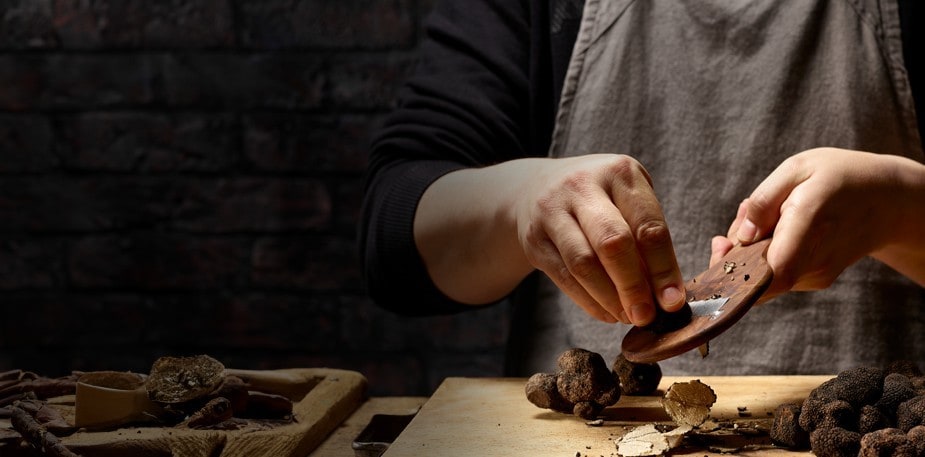 Trüffelgerichte aus der Region