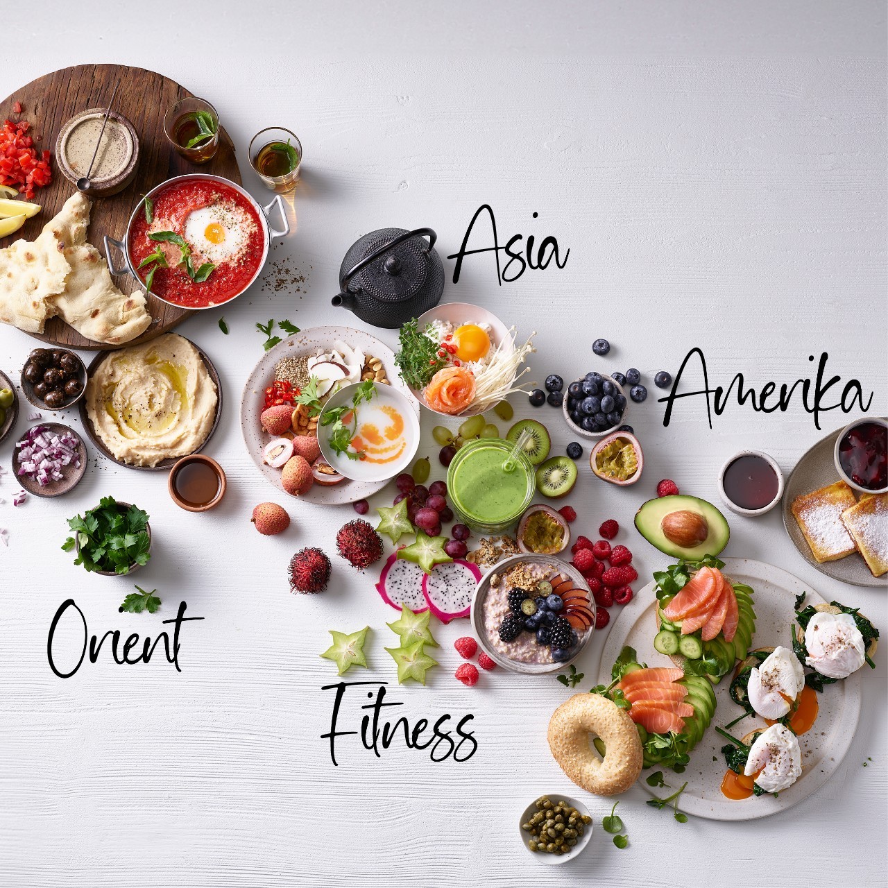 Mehr Vielfalt: Brunch Plates International Mehr Vielfalt: Brunch Plates International