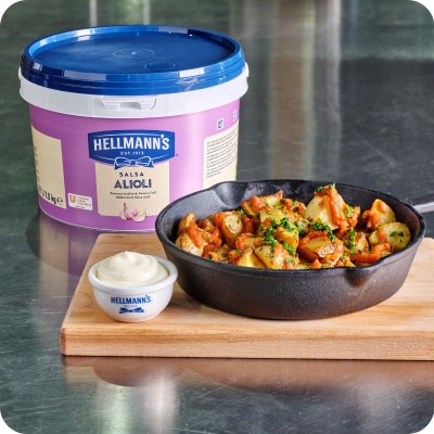Aioli mit Patatas Bravas