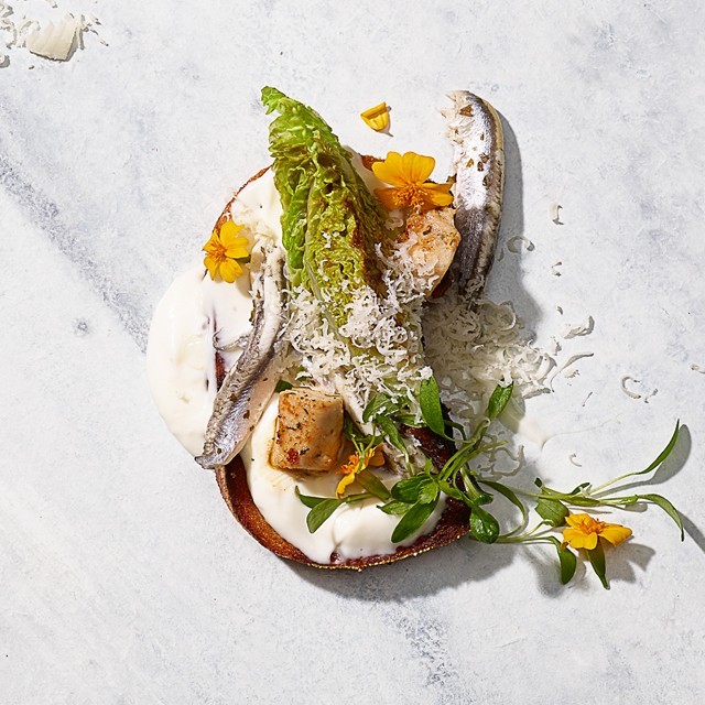 Caesar Salat Sandwich