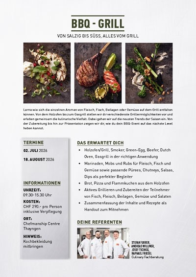 Workshop Informationen