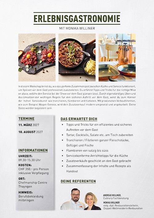 Workshop Informationen