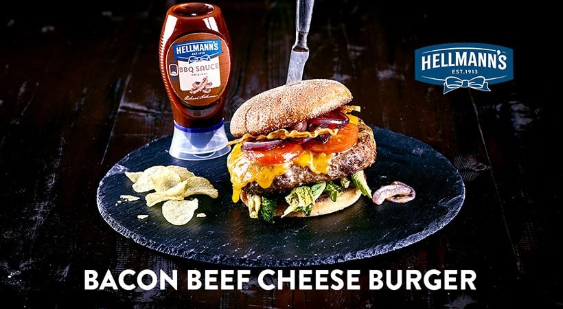 Rezept Bacon Beef Cheese Burger 