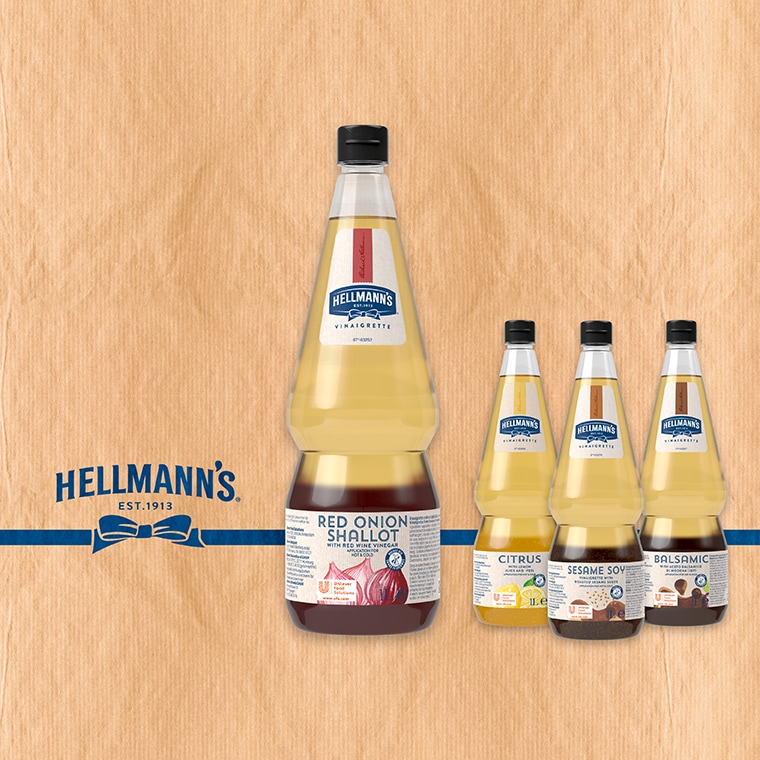 Die neuen Vinaigrettes von Hellmann's Die neuen Vinaigrettes von Hellmann's