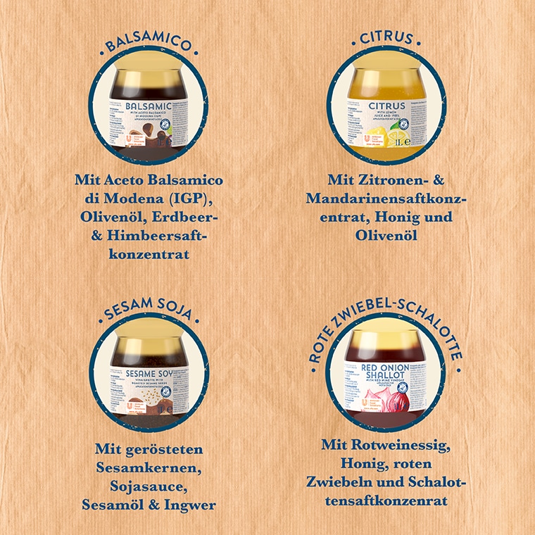 Die neuen Vinaigrettes von Hellmann's Die neuen Vinaigrettes von Hellmann's