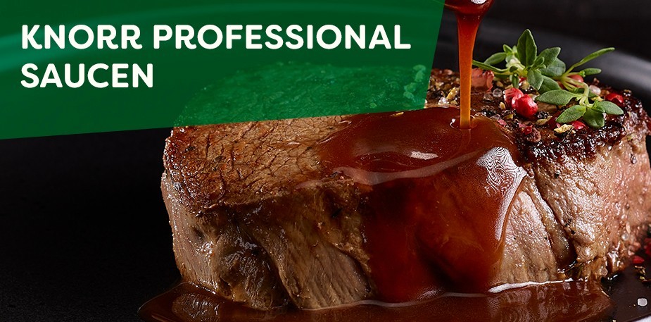 Kachel: Knorr Professional braune Saucen