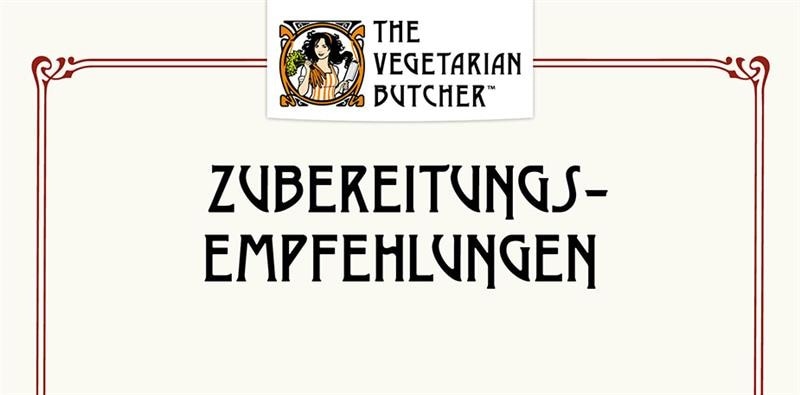 Zubereitungsempfehlungen Zubereitungsempfehlungen