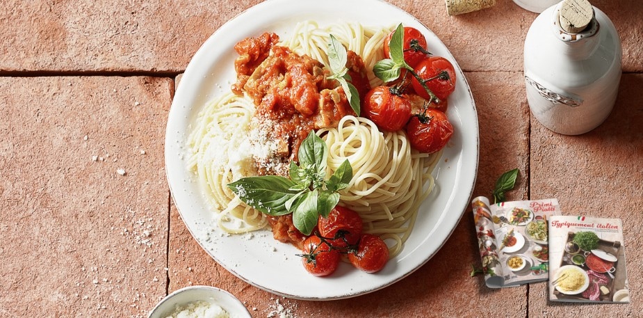 Plus que des pâtes et de la sauce tomate