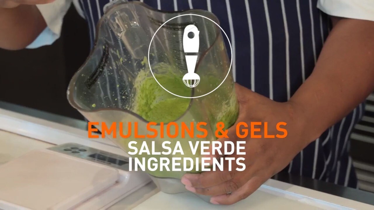 UFS Academy - Emulsionen und Gelées: Neue Rezepte und Techniken kennenlernen.