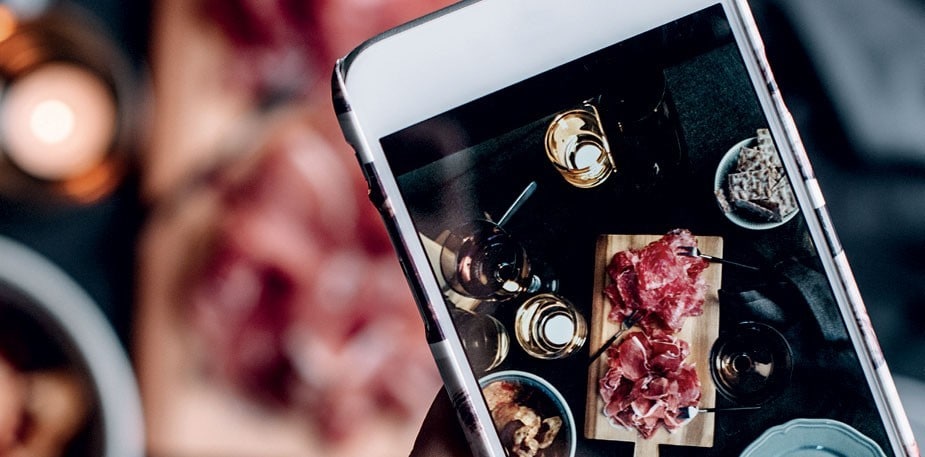 La photographie culinaire sur les réseaux sociaux 