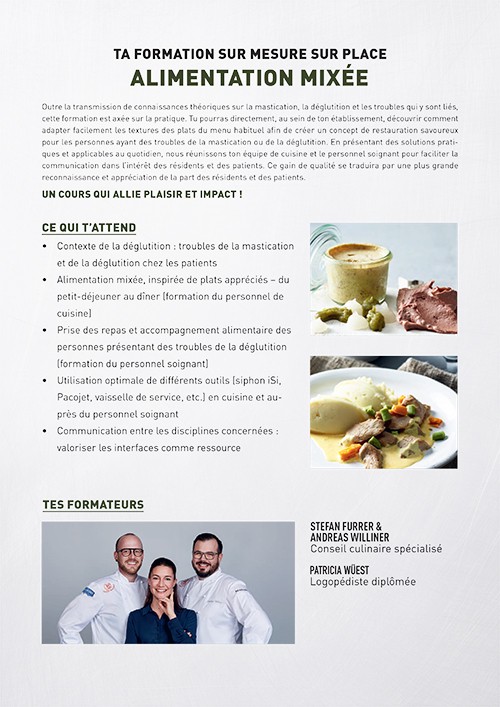 Informations sur l'atelier