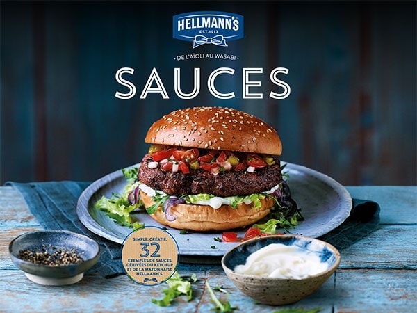 De l'aïoli au wasabi - 32 dérivations de sauces originales pour les sauces froides Hellmann's De l'aïoli au wasabi - 32 dérivations de sauces originales pour les sauces froides Hellmann's