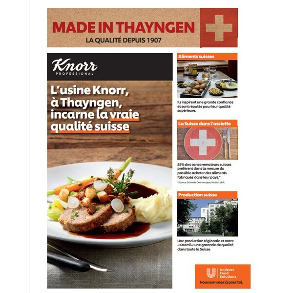 Knorr - Made in Thayngen Knorr - Made in Thayngen