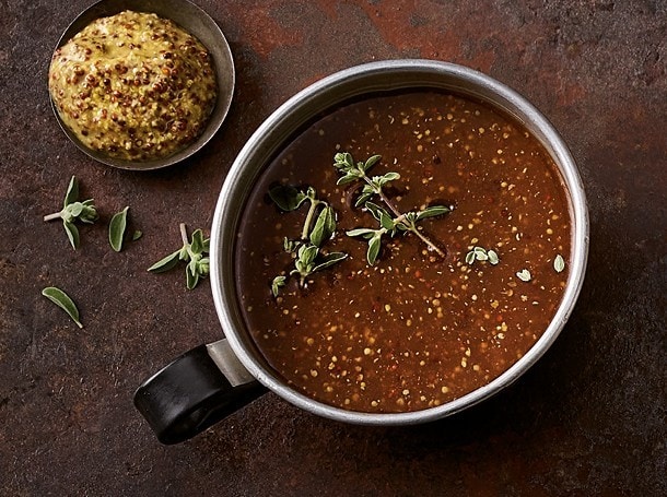 Sauce à la moutarde et au raifort