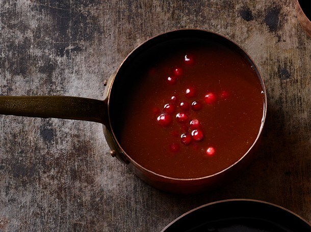 Sauce aux airelles rouges Sauce aux airelles rouges