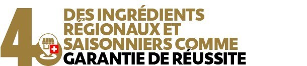 4. Des ingrédients regionaux 4. Des ingrédients regionaux