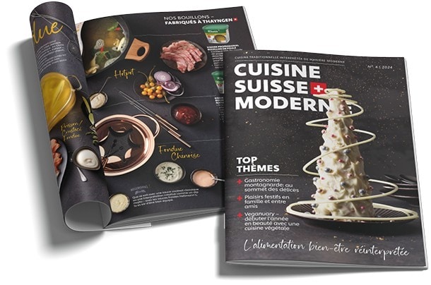 Cuisine suisse moderne l'édition d'hiver