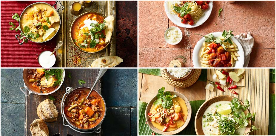 Tour du monde culinaire durant le Veganuary