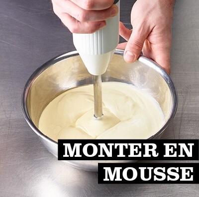 MONTER EN MOUSSE MONTER EN MOUSSE