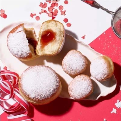 Boule de Berlin farcie aux cerises