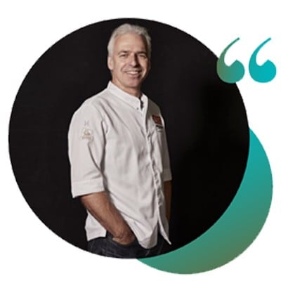 Edwin van Gent, chef de cuisine Edwin van Gent, chef de cuisine