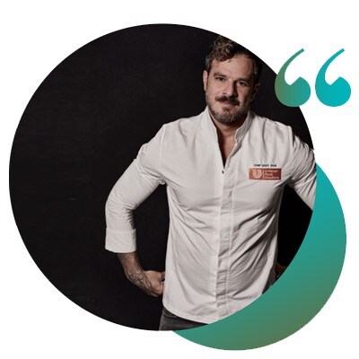 Eddy Diab, chef de cuisine Eddy Diab, chef de cuisine