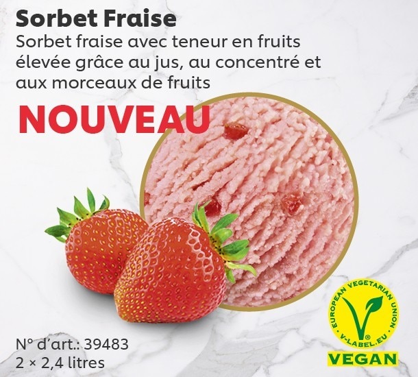 Sorbet Fraise Sorbet Fraise