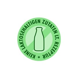 Sans ingrédients contenant du lactose (cf. composition) Sans ingrédients contenant du lactose (cf. composition)