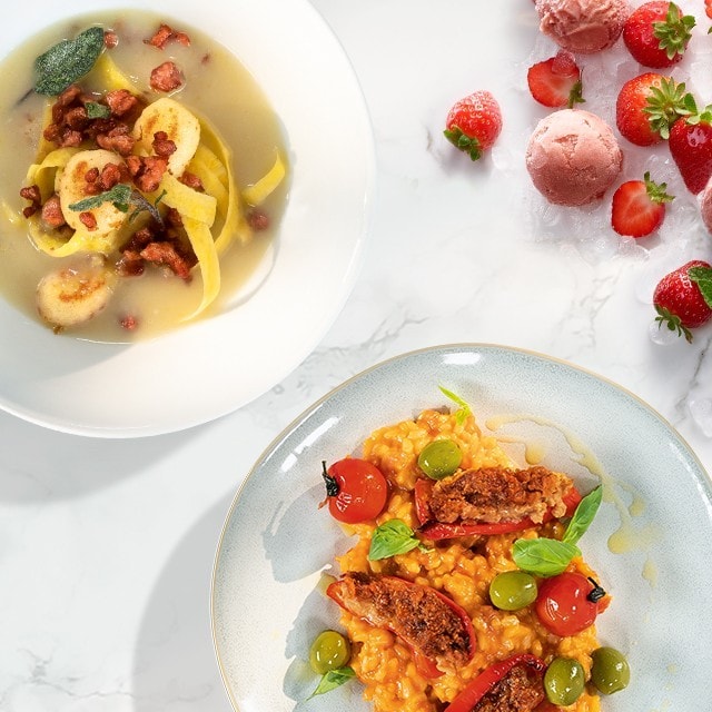 Plats végétaliens: une seule base – de nombreux avantages.