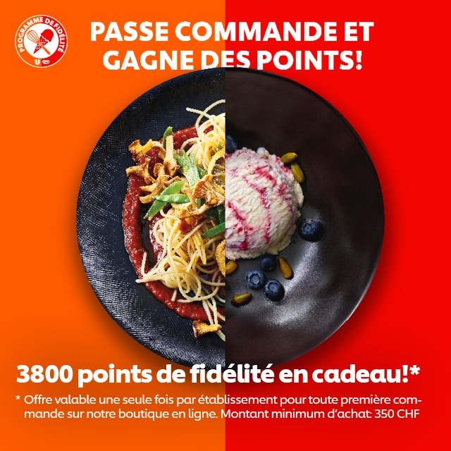 Votre première commande sera récompensée !