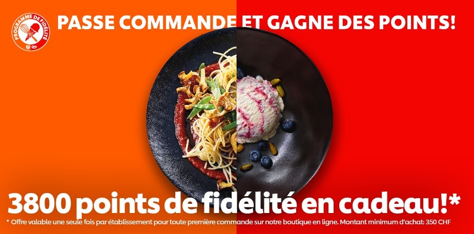 Votre première commande sera récompensée !