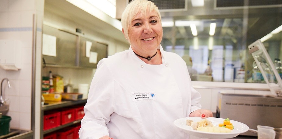Tanja Kühn, cheffe de cuisine en résidence pour personnes âgées