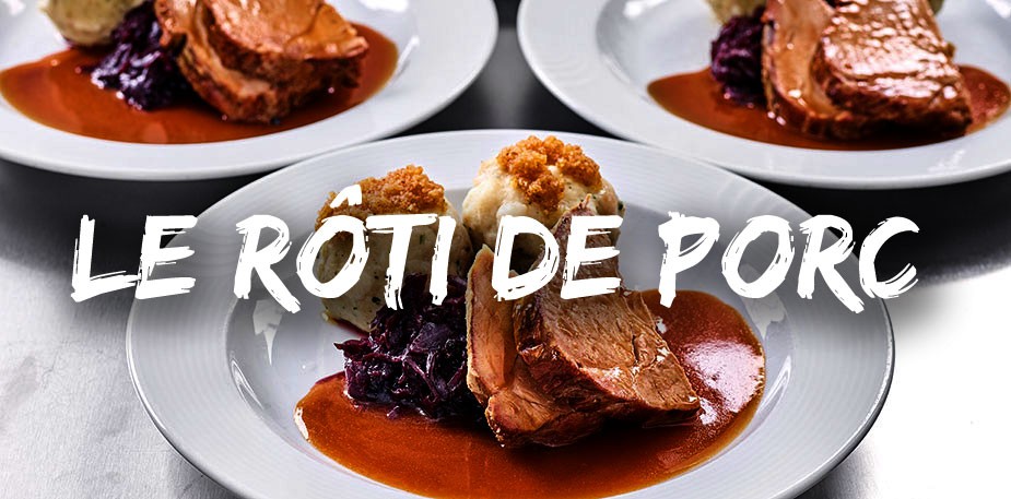Un savoureux rôti de porc moelleux et fondant!