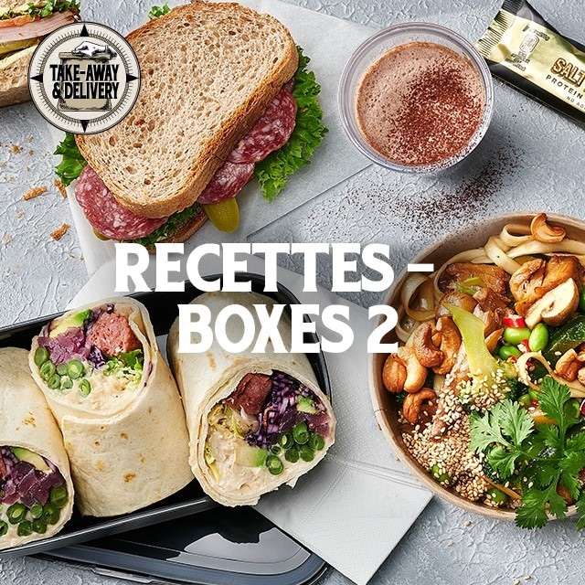 UNE BOX TAKE-AWAY ADAPTÉE À CHAQUE GROUPE CIBLE